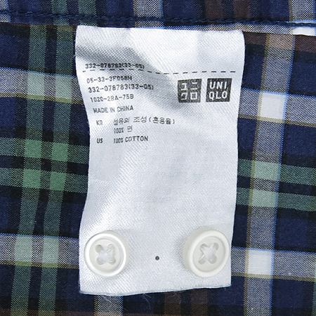 UNIQLO(����Ŭ��) üũ ���� �̹���3 - ���̺��� �߰���ǰ