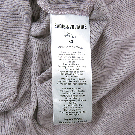 ZADIG&VOLTAIRE(�ڵ�� �����Ϸ�) �����÷� ���� ���� Ƽ �̹���4 - ���̺��� �߰���ǰ
