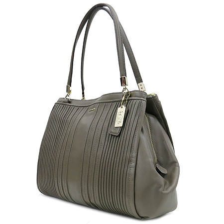 Coach(��ġ) 27889 Madison(�޵�) Cafe Pintuck Carryall ����� �̹���3 - ���̺��� �߰���ǰ