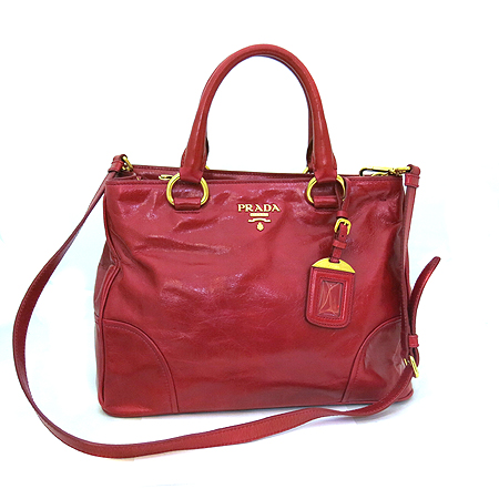 Prada(�����) BN2323 ��� ��Ż �ΰ� VITELLO SHINE(���ڷλ���) 2WAY [�ϻ����] �̹���2 - ���̺��� �߰���ǰ