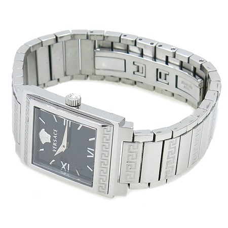 Versace(������ü) ISQ99D008 �簢 ������ ��ƿ ������ �ð� �̹���3 - ���̺��� �߰���ǰ