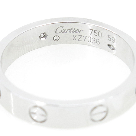 Cartier(��쿡) B4050500 18K(750) ȭ��Ʈ ��� 1����Ʈ ���̾� �̴� ���긵 ���� - 19ȣ �̹���3 - ���̺��� �߰���ǰ