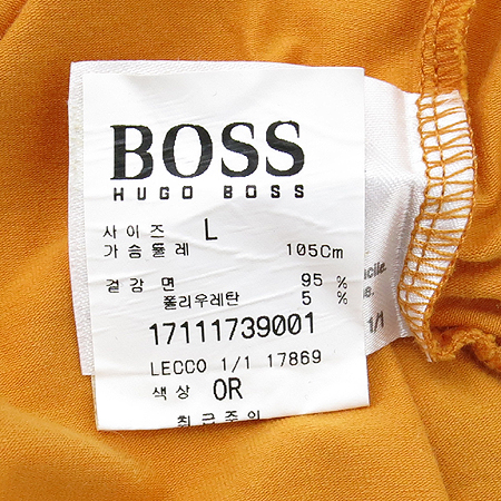 Hugo Boss(�ް�����) �������÷� SLIM FIT ���� ���� Ƽ �̹���5 - ���̺��� �߰���ǰ