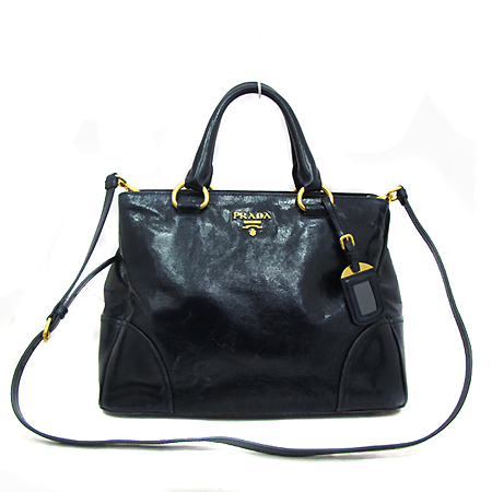 Prada(�����) BN2533 VITELLO SHINE(���ڷ� ����) 2WAY [��õ ������] �̹���2 - ���̺��� �߰���ǰ