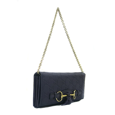 Gucci(����) 295360 GG�ΰ� �ø� ����  HORSEBIT ü�� Ŭ��ġ�� ������ [��������] �̹���2 - ���̺��� �߰���ǰ