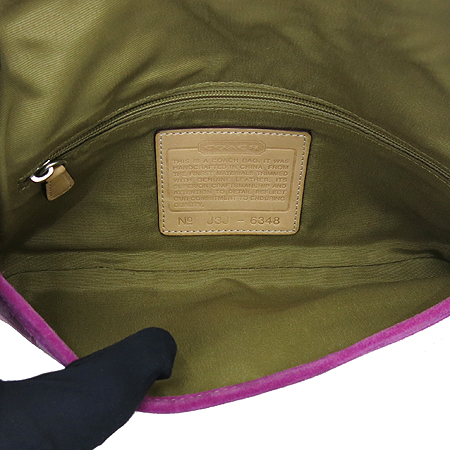 Coach(��ġ) 6348 ��ũ �ñ׳��� �ڰ��� ���÷� �Ŀ�ġ ����� �̹���6 - ���̺��� �߰���ǰ