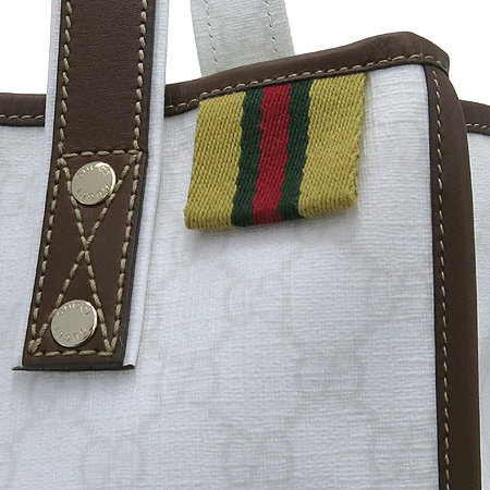 Gucci(����) 211135 GG�ΰ� PVC ȭ��Ʈ ��ũ����� ȥ�� �Ｑ��Ƽġ ���� ��Ʈ�� �̹���4 - ���̺��� �߰���ǰ