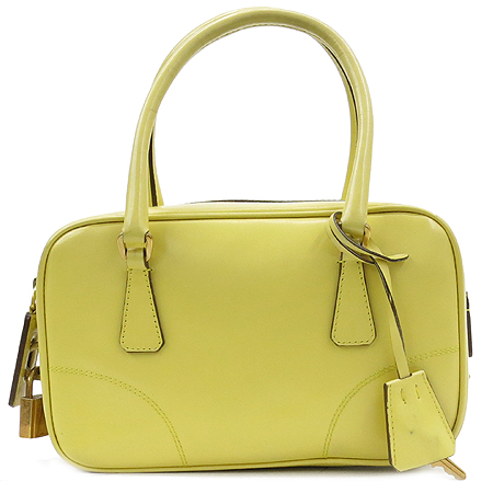 Prada(�����) BL0090 VITELLO GOLD SOLE ���ο췹�� �ﰢ�ΰ� �̴� ��Ʈ�� �̹���2 - ���̺��� �߰���ǰ