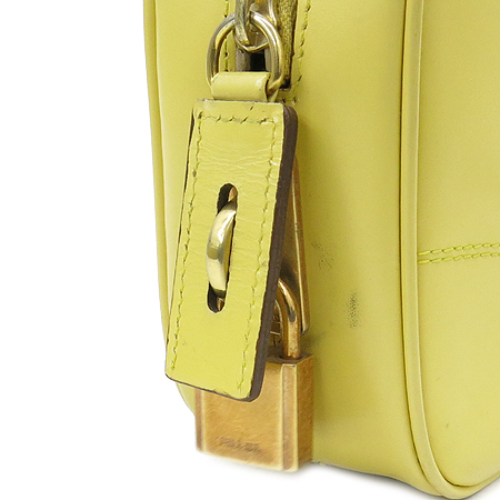 Prada(�����) BL0090 VITELLO GOLD SOLE ���ο췹�� �ﰢ�ΰ� �̴� ��Ʈ�� �̹���5 - ���̺��� �߰���ǰ