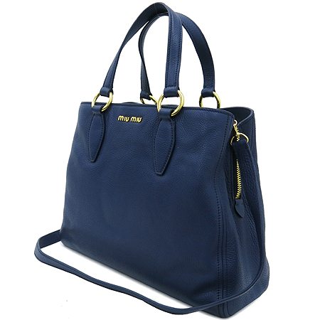 MiuMiu(�̿�̿�) RN0890 ���� Vitello Caribu(���ڷ� ī����) ���� 2WAY �̹���3 - ���̺��� �߰���ǰ