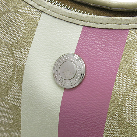 Coach(��ġ) F14476 �ñ׳�ó PVC ������ ���� ȥ�� ȣ�� 2WAY �̹���3 - ���̺��� �߰���ǰ