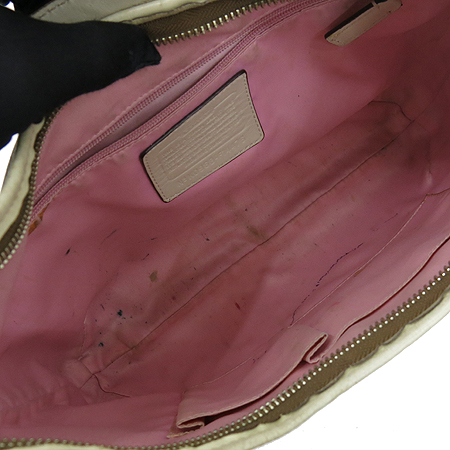 Coach(��ġ) F14476 �ñ׳�ó PVC ������ ���� ȥ�� ȣ�� 2WAY �̹���5 - ���̺��� �߰���ǰ