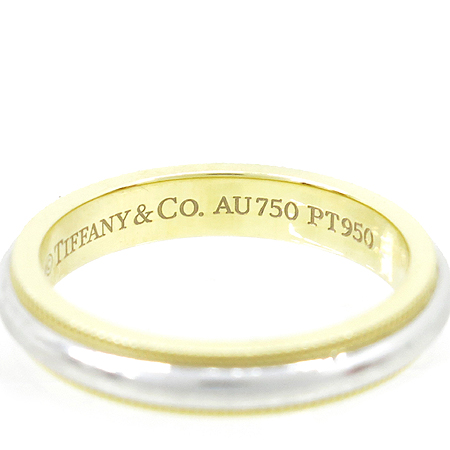 Tiffany(Ƽ�Ĵ�) PT950(�÷�Ƽ��) 18K ��� �޺� �б׷��� ������� �� 3MM ���� - 13ȣ [�б�������] �̹���4 - ���̺��� �߰���ǰ