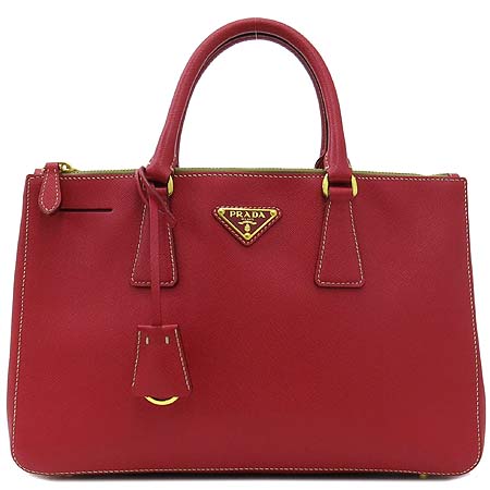 Prada(�����) BN1293 SAFFIANO LUX FUOCO ���ǾƳ� ���� ���� �ﰢ�ΰ� ��Ʈ�� �̹���2 - ���̺��� �߰���ǰ