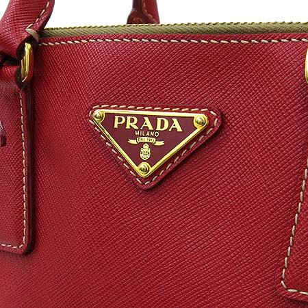 Prada(�����) BN1293 SAFFIANO LUX FUOCO ���ǾƳ� ���� ���� �ﰢ�ΰ� ��Ʈ�� �̹���4 - ���̺��� �߰���ǰ
