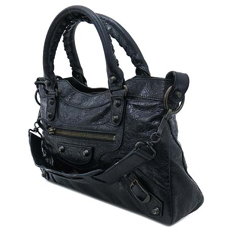 Balenciaga(�߷��þư�) 103208 D94JT ��Ƽ�� �������� Ŭ���� �۽�Ʈ ���� 2WAY+�����ſ� �̹���3 - ���̺��� �߰���ǰ