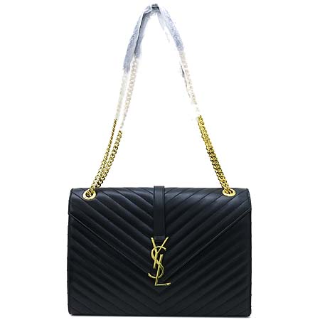 SAINT LAURENT(����Ʈ �ζ�) 342023 BOF01 ���׷� ���� ��Ƽġ ���� ��ÿ ��� ü�� ����� �̹���2 - ���̺��� �߰���ǰ