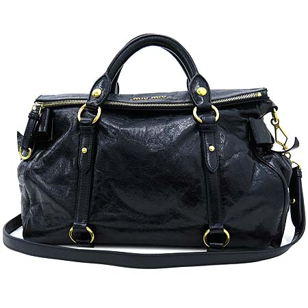 MiuMiu(�̿�̿�) RT0438 VITELLO LUX ���ڷη��� ���� ������� ����ΰ� 2WAY �̹���2 - ���̺��� �߰���ǰ