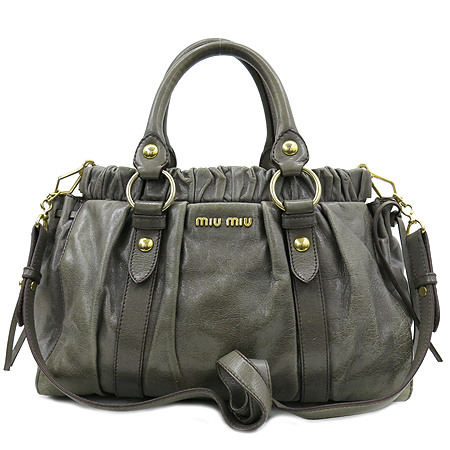 MiuMiu(�̿�̿�) RT0383 VITERLLO LUX �׷��� ���� 2WAY �̹���2 - ���̺��� �߰���ǰ