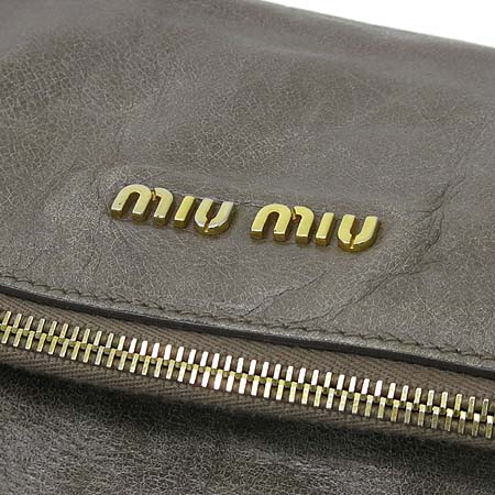 MiuMiu(�̿�̿�) VITELLO LUX (���ڷη���) ���� ���� �ΰ� ������� ��Ʈ�� + �����Ʈ�� �̹���5 - ���̺��� �߰���ǰ