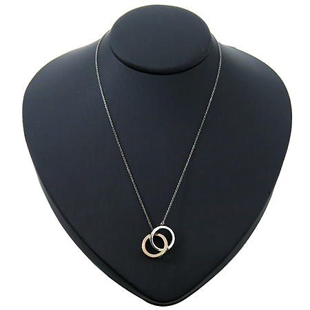 Tiffany(Ƽ�Ĵ�) 18K(750 YG) + SILVER(925) �޺� 1837 ���ͷ�ŷ ��Ŭ ���Ʈ ����� �̹���2 - ���̺��� �߰���ǰ