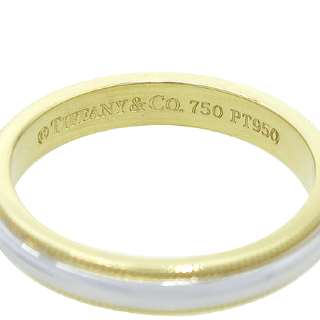 Tiffany(Ƽ�Ĵ�) PT950(�÷�Ƽ��)+18K ��� �޺� �б׷��� 3MM ���� - 15.5ȣ [�б�������] �̹���5 - ���̺��� �߰���ǰ