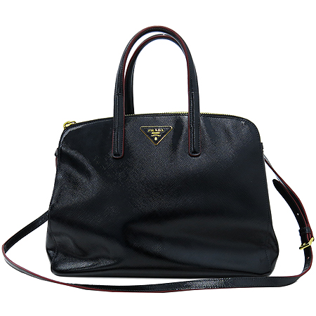 Prada(�����) BN2566 SAFFIANO VERNIC NERO ���� ��Ʈ�� + �����Ʈ�� �̹���2 - ���̺��� �߰���ǰ