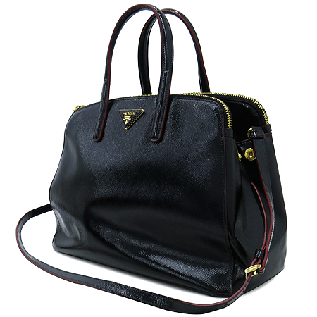 Prada(�����) BN2566 SAFFIANO VERNIC NERO ���� ��Ʈ�� + �����Ʈ�� �̹���3 - ���̺��� �߰���ǰ