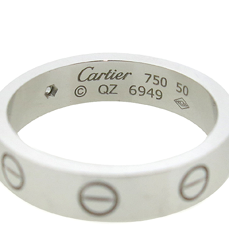 Cartier(��쿡) B4050550 18K(750) ȭ��Ʈ��� 1����Ʈ ���̾� �̴� ���긵 ���� �̹���5 - ���̺��� �߰���ǰ
