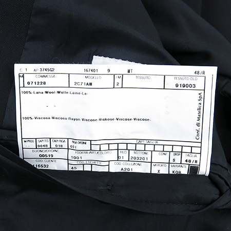 Armani COLLEZIONI(�Ƹ����� �÷�������) �����÷� 2��ư ���� �̹���7 - ���̺��� �߰���ǰ