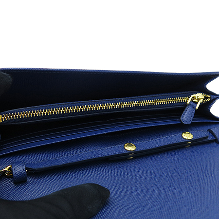 Prada(�����) 1M1290 SAFFIANO METAL BLUETTE ���ǾƳ� ���� ����ΰ� Ŭ��ġ ü�� ũ�ν��� �̹���6 - ���̺��� �߰���ǰ