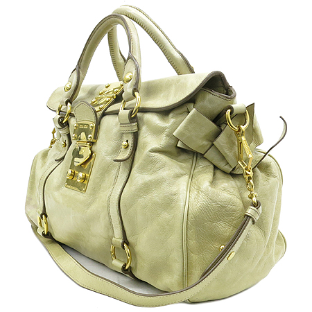 MiuMiu(�̿�̿�) RT0471 ���̺��� ���� ���� ��� ��ÿ 2WAY [�λ꼾�Һ���] �̹���3 - ���̺��� �߰���ǰ