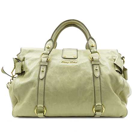 MiuMiu(�̿�̿�) RT0471 ���̺��� ���� ���� ��� ��ÿ 2WAY [�λ꼾�Һ���] �̹���4 - ���̺��� �߰���ǰ