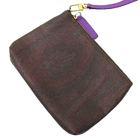 Etro(��Ʈ��) 18374 2138 ������ PVC ���÷��� ȥ�� �ΰ� �ڼ� ��Ƽġ ���� ����� + �����Ŀ�ġ �̹���4 - ���̺��� �߰���ǰ