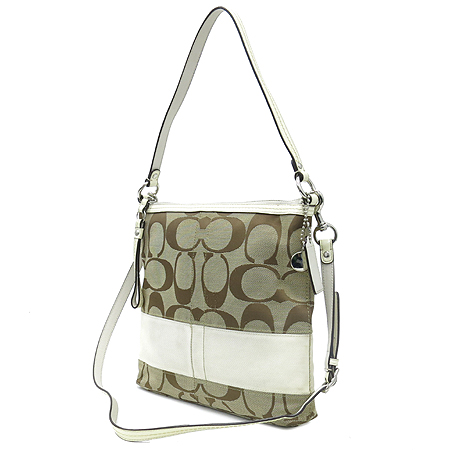 Coach(��ġ) F13674 �ñ׳�ó �ڰ��� ȭ��Ʈ ���� Ʈ���� �����ͺ� 2WAY �̹���3 - ���̺��� �߰���ǰ