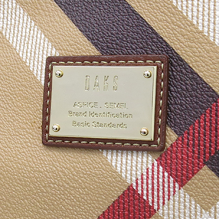 DAKS(�ڽ�) �ΰ� �÷���Ʈ ��� üũ PVC ���� ����� �̹���4 - ���̺��� �߰���ǰ