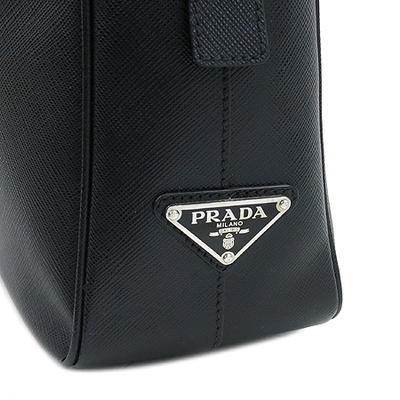 Prada(�����) VS0305 SAFFIANO TRAVEL NERO ���ǾƳ� Ʈ���� ���� �ﰢ ����ΰ� ���� ��Ʈ�� [�б�������] �̹���4 - ���̺��� �߰���ǰ