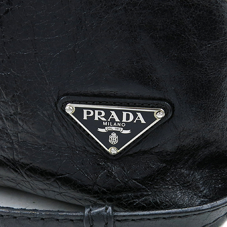 Prada(�����) BR4617 �ﰢ �ΰ� ��� VITELLO SHINE NERO ��Ƽ�� �������� �ﰢ�ΰ� 2WAY �̹���4 - ���̺��� �߰���ǰ