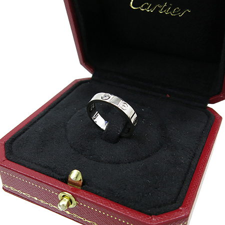 Cartier(��쿡) B4050553 18K(750) ȭ��Ʈ ��� 1����Ʈ ���̾� �̴� ���긵 ���� - 13 ȣ �̹���2 - ���̺��� �߰���ǰ