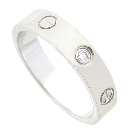 Cartier(��쿡) B4050553 18K(750) ȭ��Ʈ ��� 1����Ʈ ���̾� �̴� ���긵 ���� - 13 ȣ �̹���3 - ���̺��� �߰���ǰ