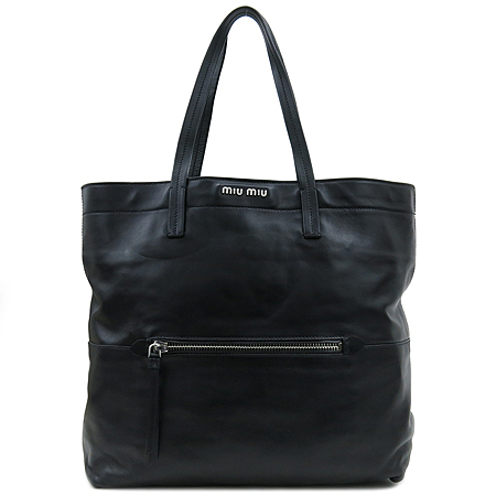 MiuMiu(�̿�̿�) RR1820 VITELLO SOFT NERO �������� ����ΰ� ���� ¤�� ����� �̹���2 - ���̺��� �߰���ǰ