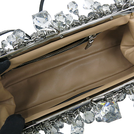 Prada(�����) BP0346 ���� SPAZZOLATO(����������) ũ����Ż ������ ���� Ŭ��ġ �� ����� �̹���5 - ���̺��� �߰���ǰ