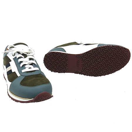 Bally(߸) OKAR53 OLIVE CALF PLAIN  Ŀ [б] ̹3 - ̺ ߰ǰ