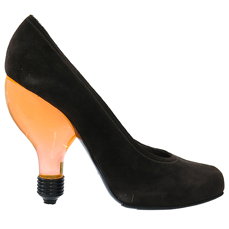 Loewe(�ο���) 430.06.001 ZAPATO BOMBILLA DESFILE SUEDE ���� ���� �̹���4 - ���̺��� �߰���ǰ