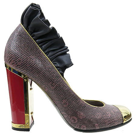 Loewe(�ο���) 451.09.007 ZAPATO TACON ROSA LIZARD/LAMB ���� ���� [��������] �̹���4 - ���̺��� �߰���ǰ