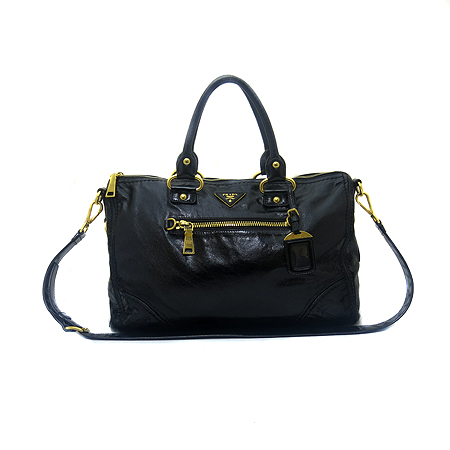 Prada(�����) BL0678 VITELLO SHINE(���ڷ� ����) ���� �۾��� ���� 2WAY [��������] �̹���2 - ���̺��� �߰���ǰ