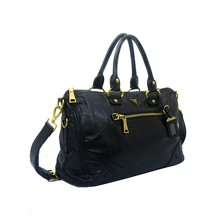 Prada(�����) BL0678 VITELLO SHINE(���ڷ� ����) ���� �۾��� ���� 2WAY [��������] �̹���3 - ���̺��� �߰���ǰ