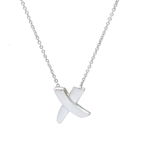 Tiffany(Ƽ�Ĵ�) 925(Silver) Paloma Picasso(�ȷθ� ��ī��) ũ�ν� ü�� ����� �̹���2 - ���̺��� �߰���ǰ