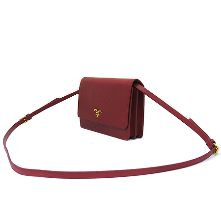 Prada(�����) 1M1361 AFFIANO METAL NERO ���ǾƳ� ���� ����ΰ� Ŭ��ġ ���� ũ�ν��� [��������] �̹���2 - ���̺��� �߰���ǰ