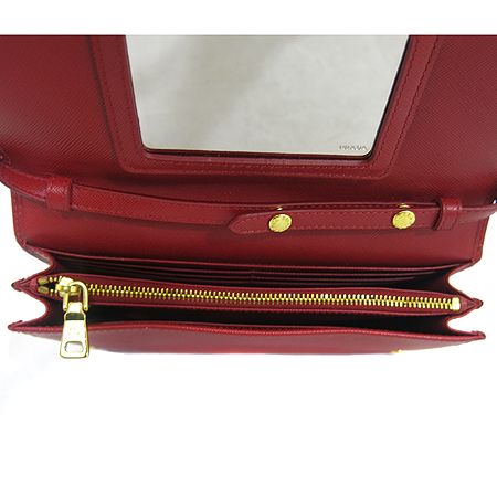 Prada(�����) 1M1361 AFFIANO METAL NERO ���ǾƳ� ���� ����ΰ� Ŭ��ġ ���� ũ�ν��� [��������] �̹���5 - ���̺��� �߰���ǰ